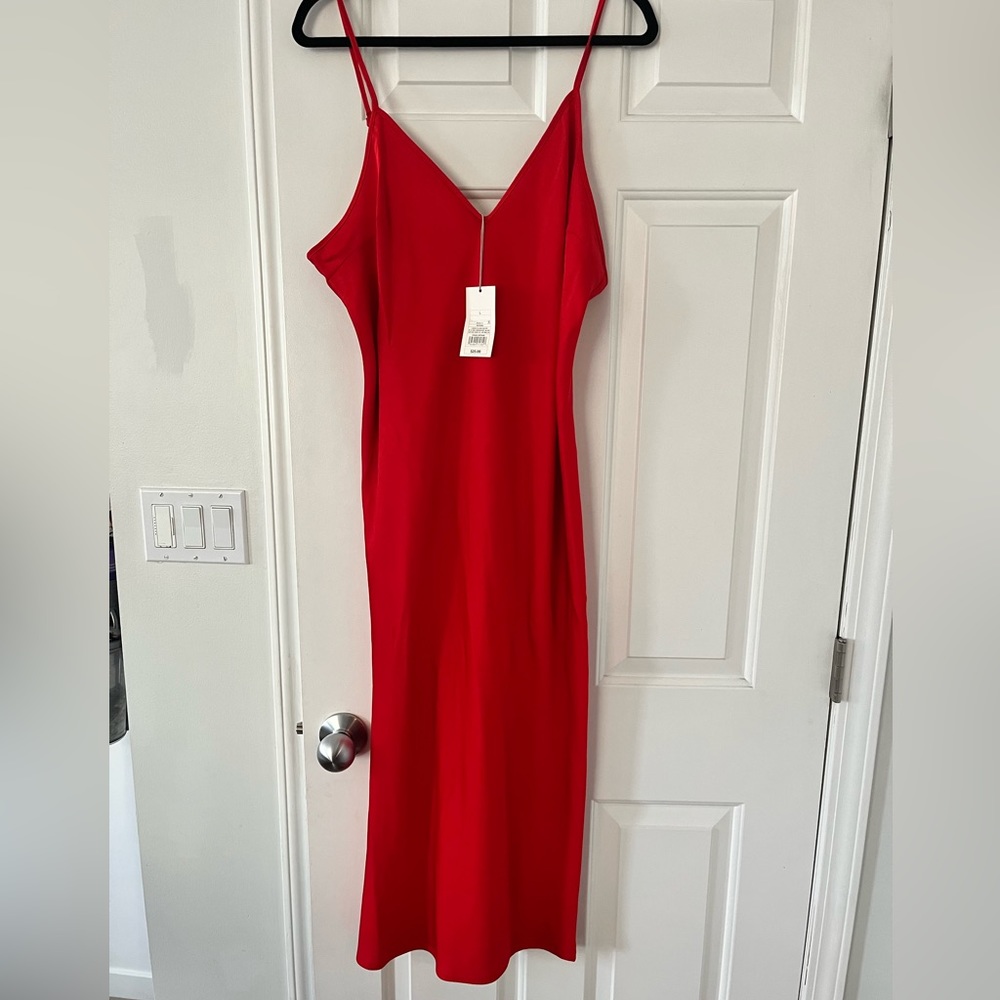 Red slip dress - BRAND NEW